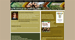 Desktop Screenshot of janelleorsi.com